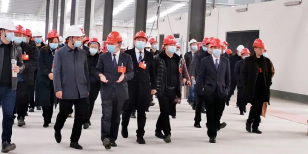 人大代表、政協(xié)委員蒞臨宏量基筑考察調(diào)研！